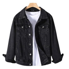 Load image into Gallery viewer, Black Denim Jacket
