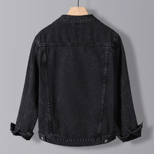 Load image into Gallery viewer, Black Denim Jacket
