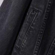 Load image into Gallery viewer, Black Denim Jacket
