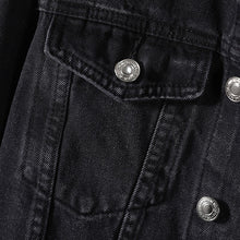 Load image into Gallery viewer, Black Denim Jacket
